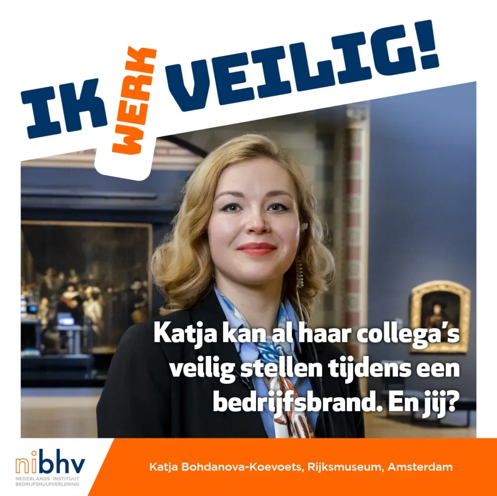 Ik werk veilig! 2022 — ontwerp door Creative Cocktail