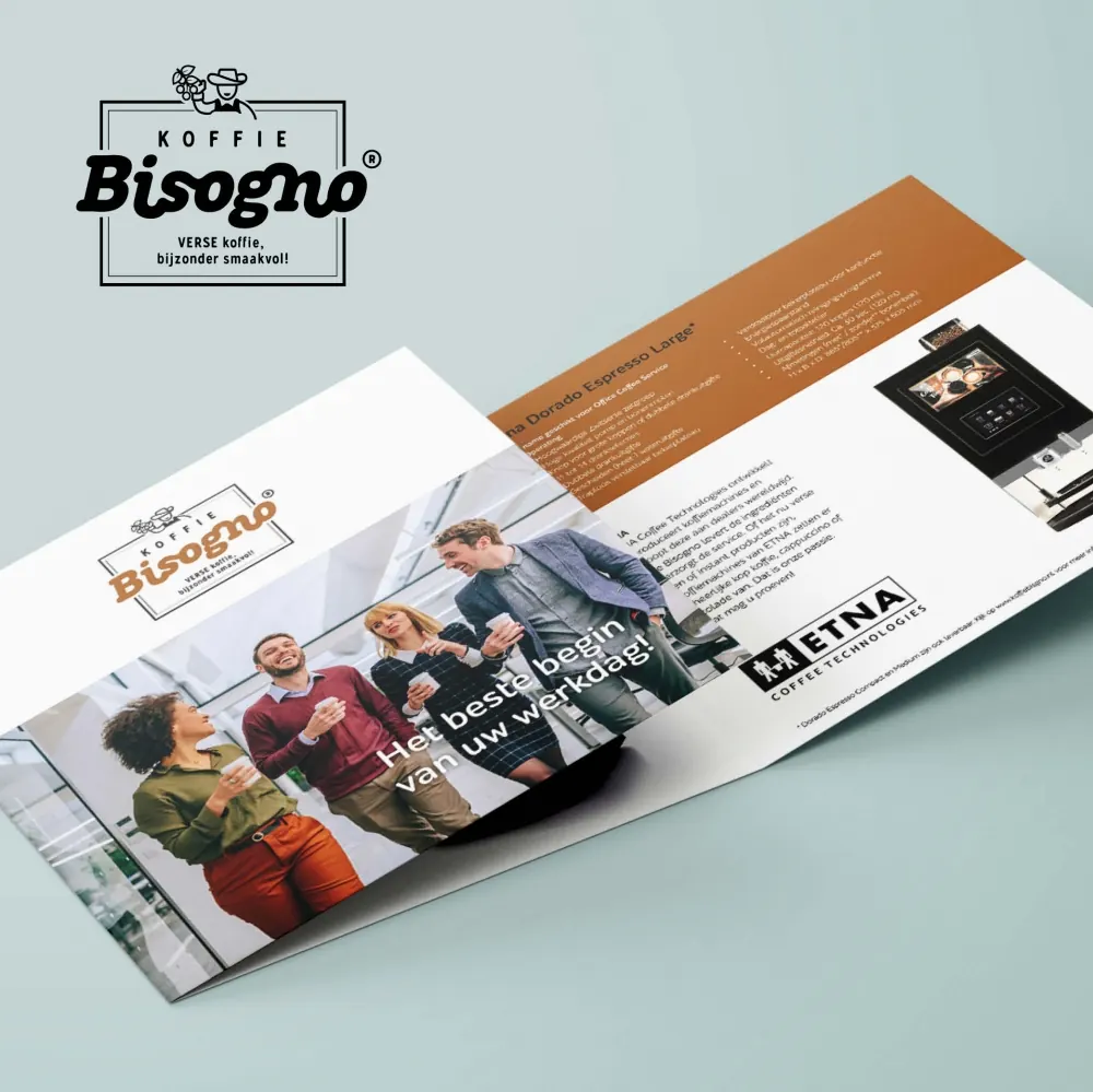 Koffie Bisogno — ontwerp door Creative Cocktail