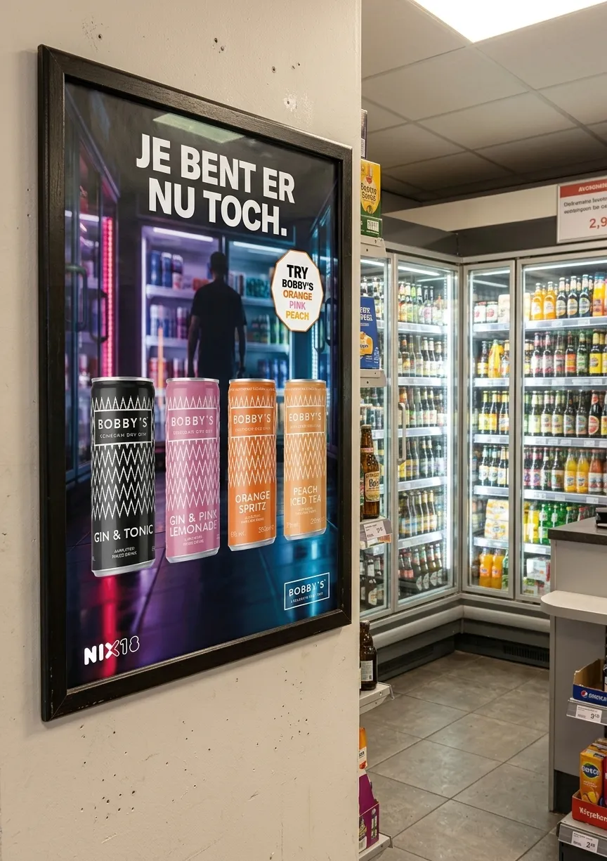 Posters Koningsdag en Avondwinkel — ontwerp door Creative Cocktail