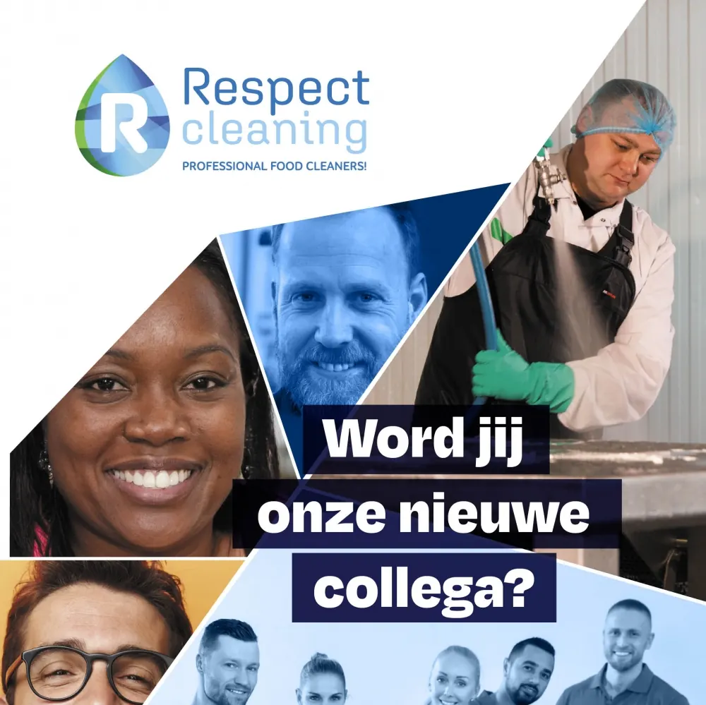 Respect Cleaning — wervingscampagne — ontwerp door Creative Cocktail